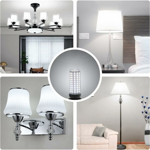 E27 LED Majs Pære 30w, AC175-265V, Kold Hvid 6000K 2500LM, Ikke-Dæmpbar