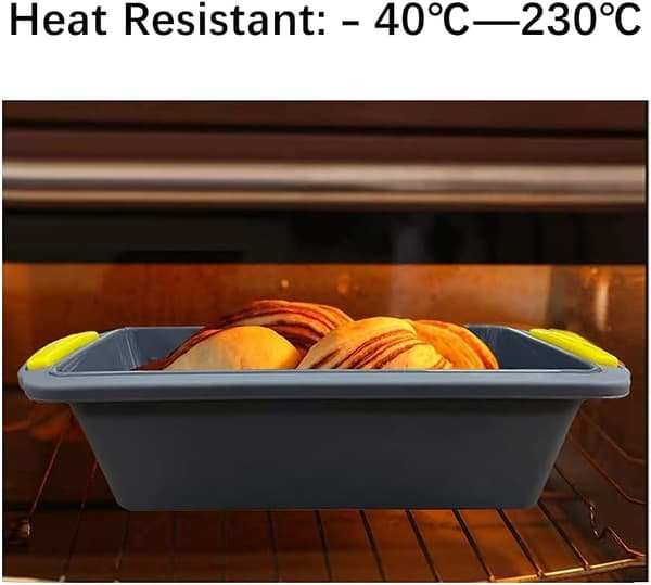 Silikone brødform til bagning af bananbrød