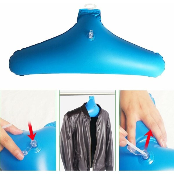 5pcs Inflatable Hanger for Travel, Outdoor Hanger Holder Non-slip