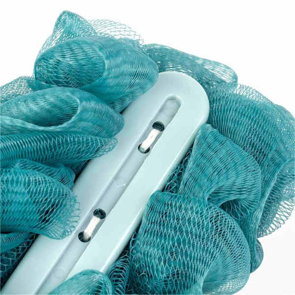 Ryg Scrubber til Brusebad, Langskaftet Badekar Kropsbørste Luffa, Blød Nylon