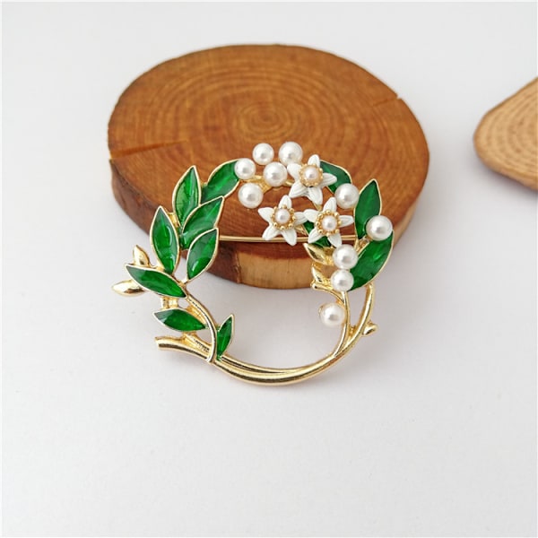 Blad Brosche Pin - Dame Bryst Brosche, God Idé Til Fest, Danc