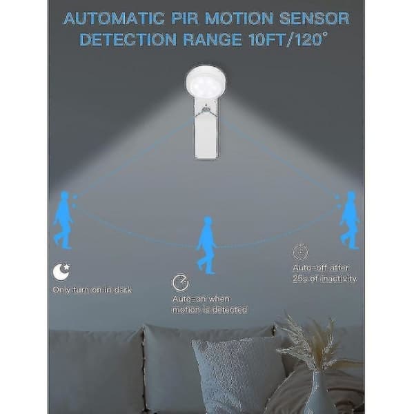 1 st LED-nattlampa med rörelsesensor