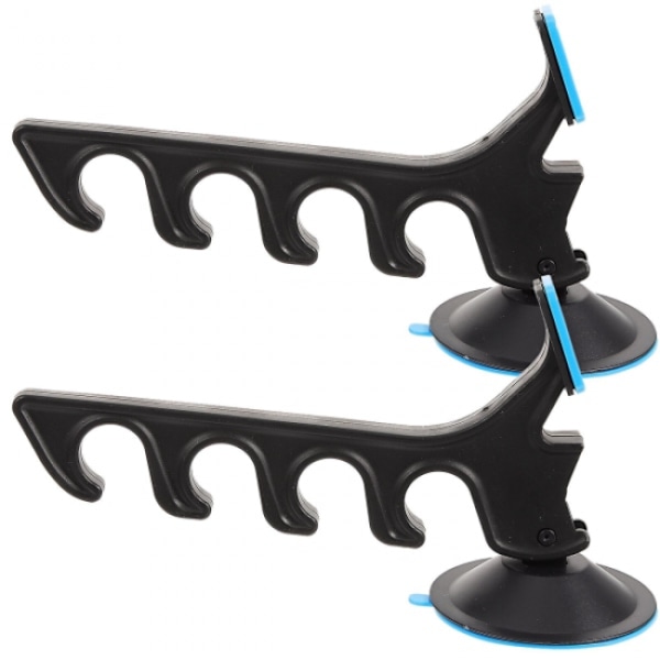 2 stk. Fiske stang stander Bil Justerbar fiskestang holder