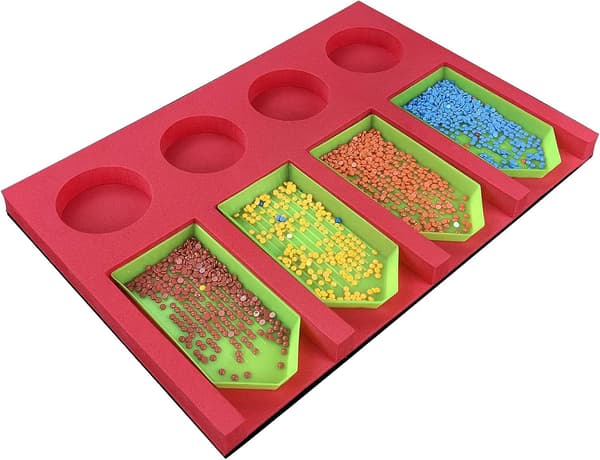 Rhinestone Painting Accessory Organizer Tray för Vuxna Multi-Com