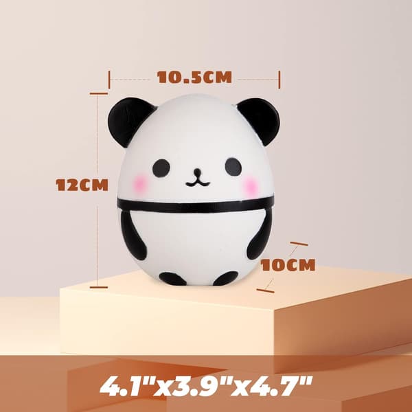 Squishies Panda Egg Galaxy Collection Nyhet Stressavlastende Leke