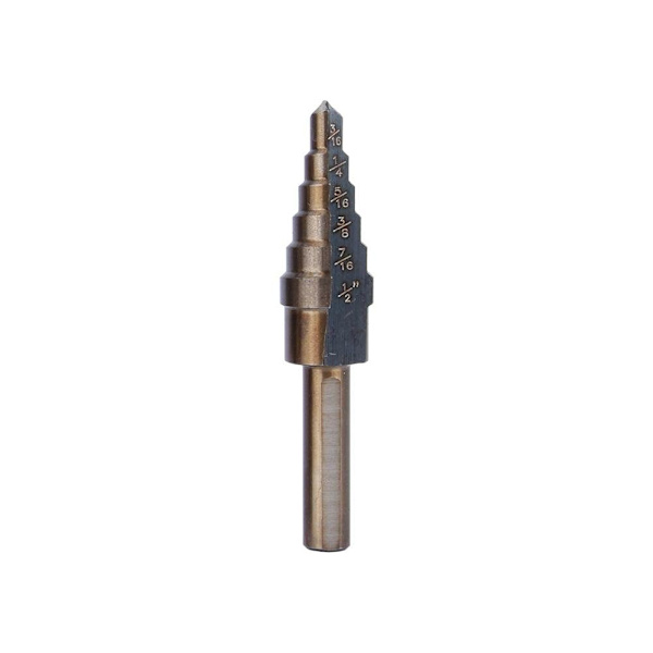 Titaniumbitset 5 delar stor kobolt HSS konisk bit borrbit s