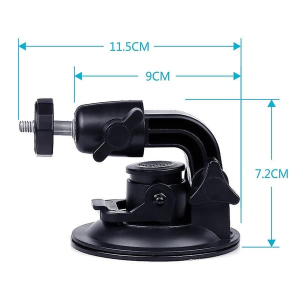 Auto Mount Sugkop Montering Monopod Bil Kamera Sugkop Til A