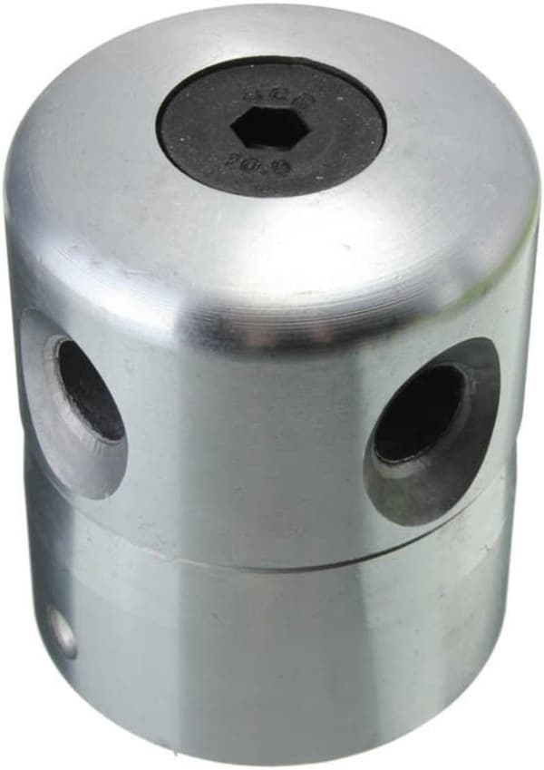 Universell aluminiumsgressjusterer nylonlinjespole hageplenmo