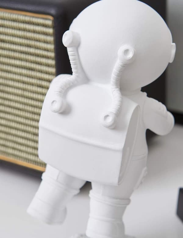 Astronaut Figur Dekor Statue Romvesen Skulptur Polyresin Kunst