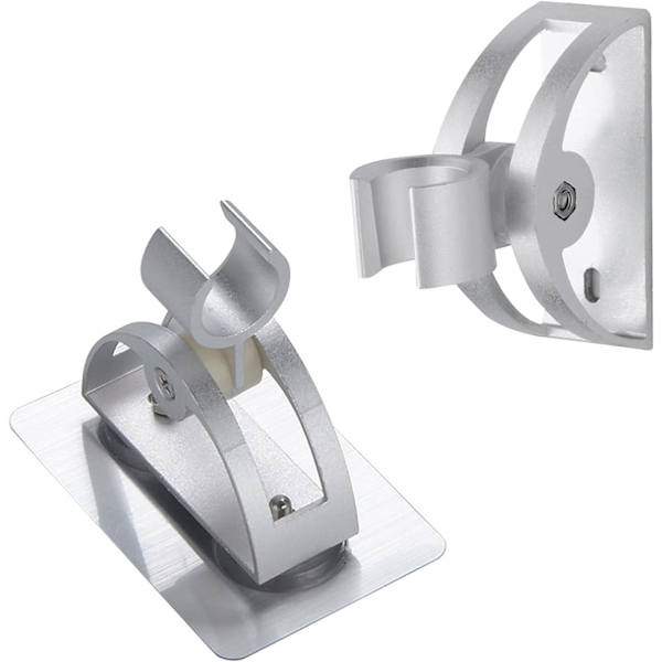 2 stk. brusehovedholder justerbar udskiftningsklemmeholder, Remov