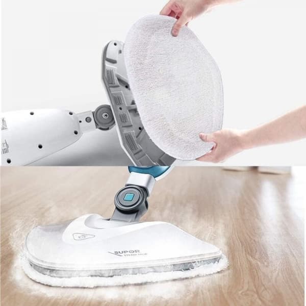 <p>4 pakke vaskbare mikrofibermopper til polti vaporetto dampm