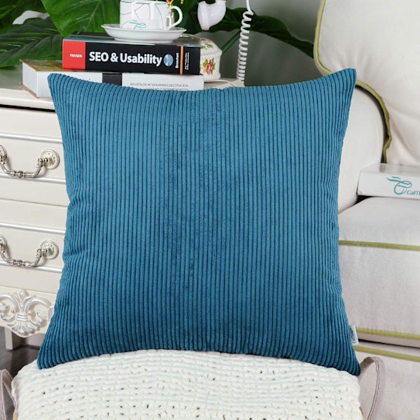 Pakke med 2 koselige putetrekk til sofa, seng og sofa Ultr
