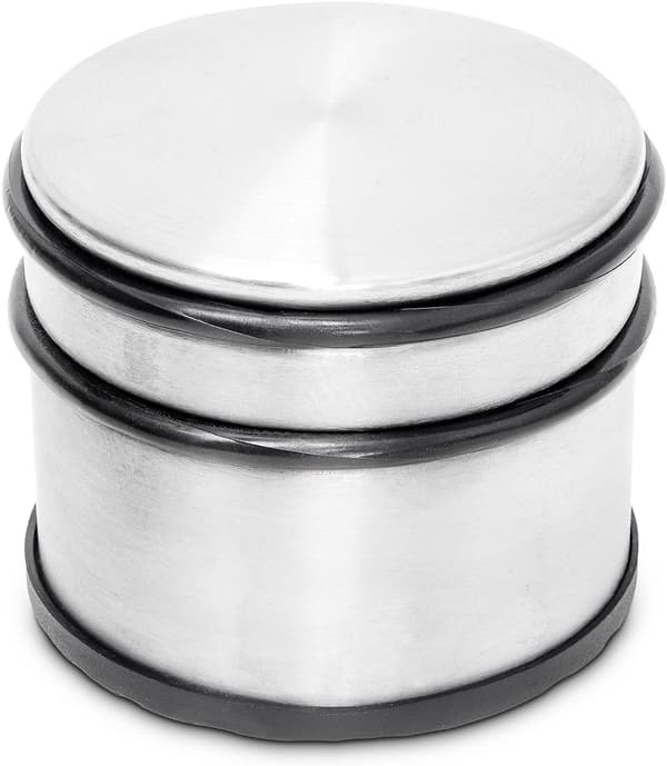 Skridsikker dørstopper i rustfrit stål/stop 1,1 kg