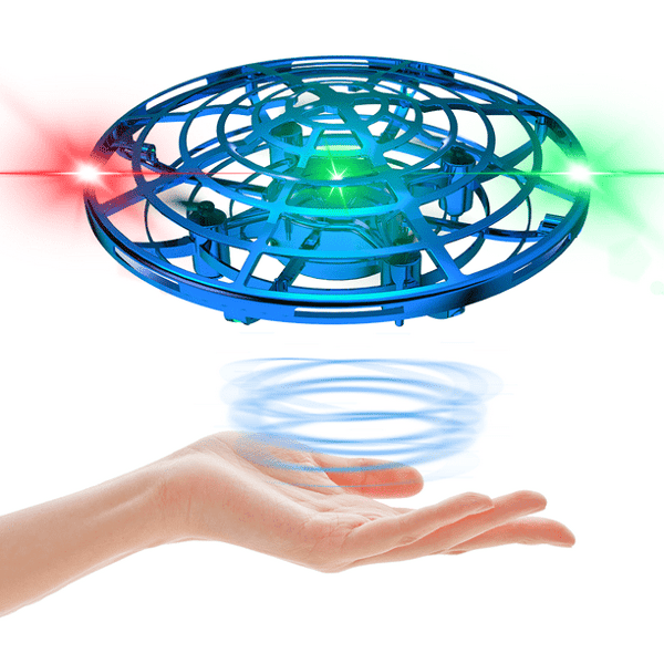 Mini håndflyballdrone for barn og voksne - håndoperert for gutter og jenter