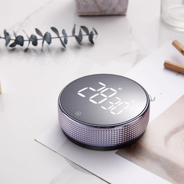 Køkken Magnetisk Digital Timer Manuel Elektronisk Nedtællingsalarm