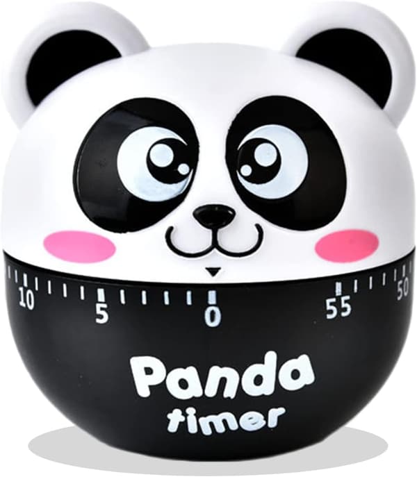 Mekanisk kökstimer, äggtimer, rolig timer, manuell timer, för