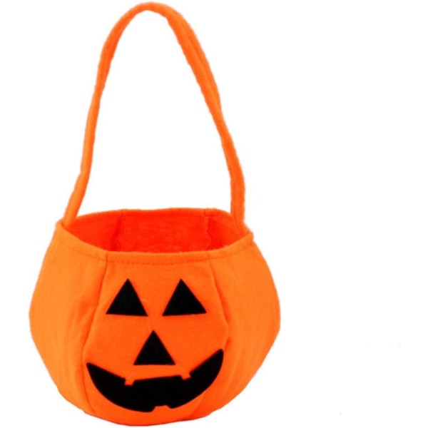 Halloweenpåsar Pumpagodishållare för barn Barn Lektrick eller