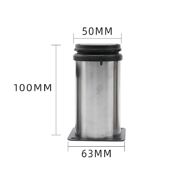 4 säädettävää jalkaa 10 cm korkeat paksut kaapin jalat pöydän jalat