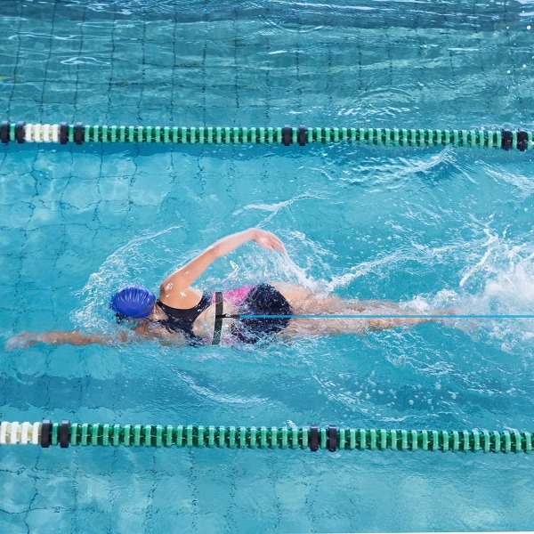 Uintivastusnauha, 4M säädettävä uima-altaanauha, Swimm