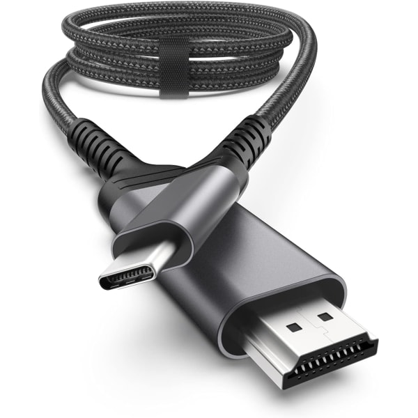 USB-C-HDMI-kaapeli, 4K@60Hz Type C - HDMI 2.0 -kaapeli [Thunderbol