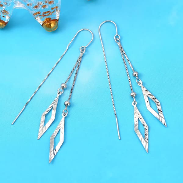 Tårade örhängen - Designer silver statement örhängen eller guld Da