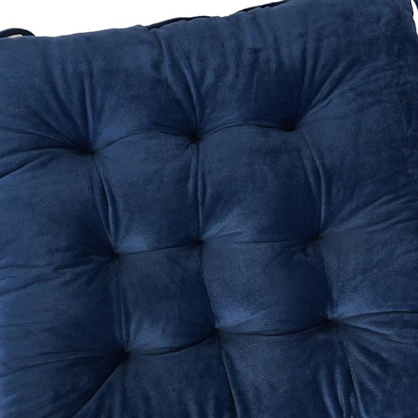 Bomullsfyrkantig 16” x 16” Tuftade stolsdynor Inomhus sittdynor Pi