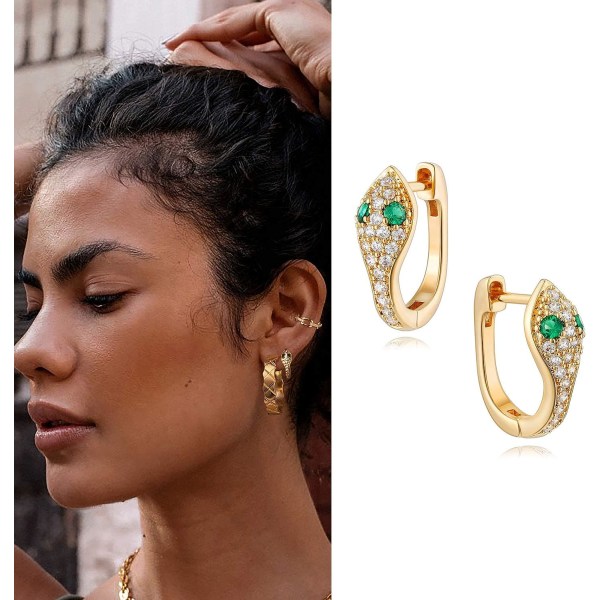Kvinners Hoop Øredobber Gull 14K Gullfylt Tiny Boho Strand Enkle D