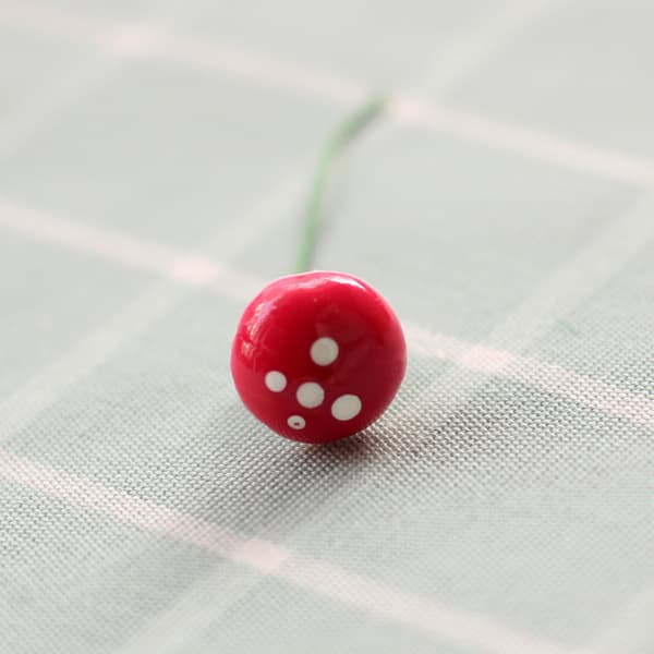 20 stj Simulationsskum Mini Resin Svampe Fe Have Toadstool