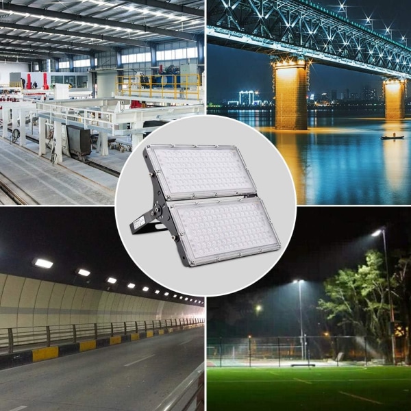 200W LED Floodlight Säkerhetsbelysning Vattentät IP65 Outdoor LED