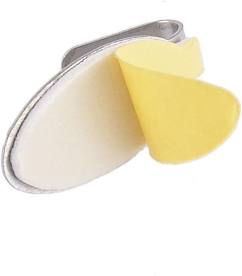 Väggkrok i rostfritt stål, oval form, för hem, badrum, sovrum, kök