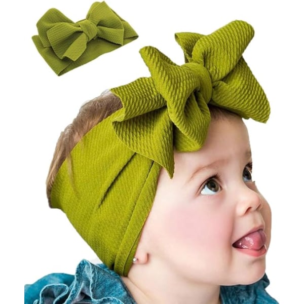 Baby Headbands  Big Bow Toddler Girl Hair Accessories Barefoot Sa