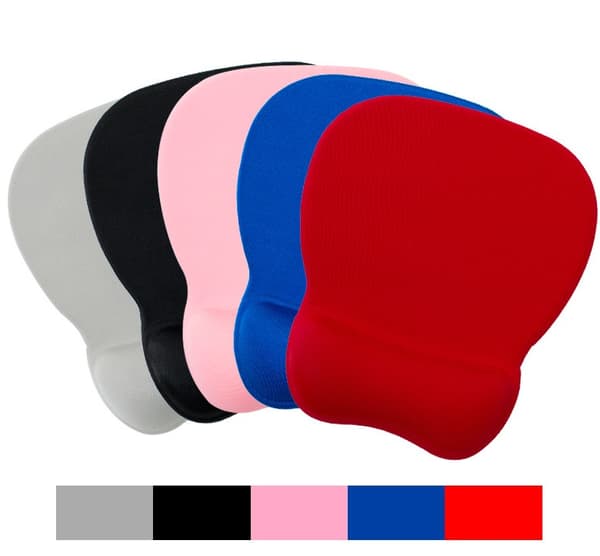 Musematte med ergonomisk håndleddsstøtte, musematte med memory foam Fi