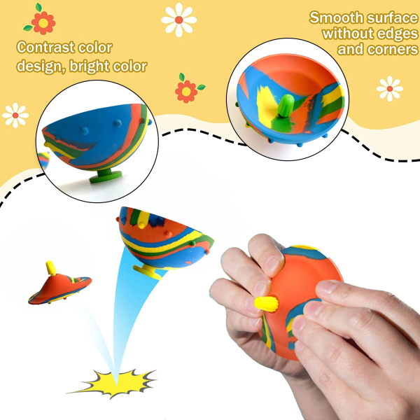 Ny Squishy Fidget Leksaker Antistress Elastisk Leksak Kamouflage Bounc