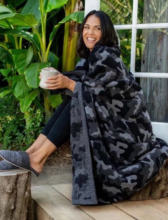 Ullpledd strikket teppe plus fløyel strikket jacquard teppe leopard teppe