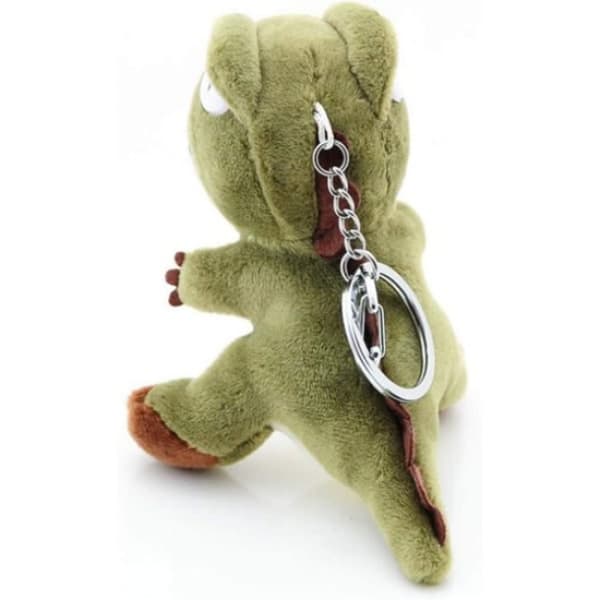 Plush Dinosaur Nøglering Fyldte Dyr Legetøj Rygsæks Pynt