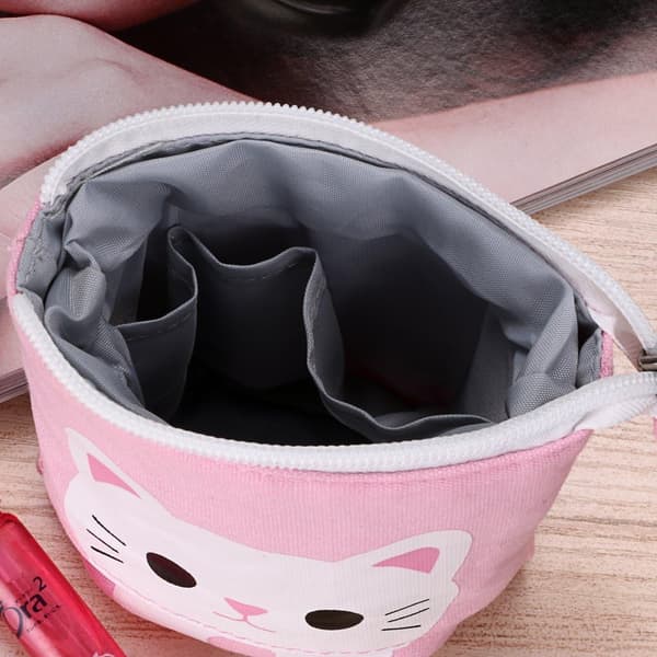 Retractable Pencil Pouch Standing Pen Pouch Cute Pencil Pouch Sta