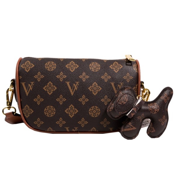 Dam Crossbody Tote, Axelväska Modeväska Läder Klassisk
