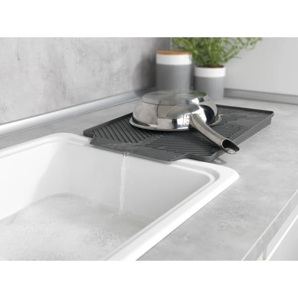 Abtropfmatte Linea Miko 40x30x3cm harmaa