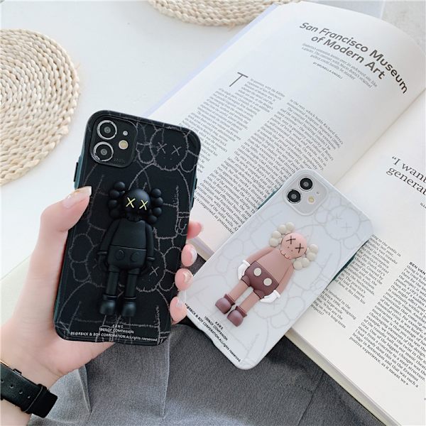 iPhone 13Pro Max Skal Söt Cartoon Björnunge 3D Design för Pojke och Flicka
