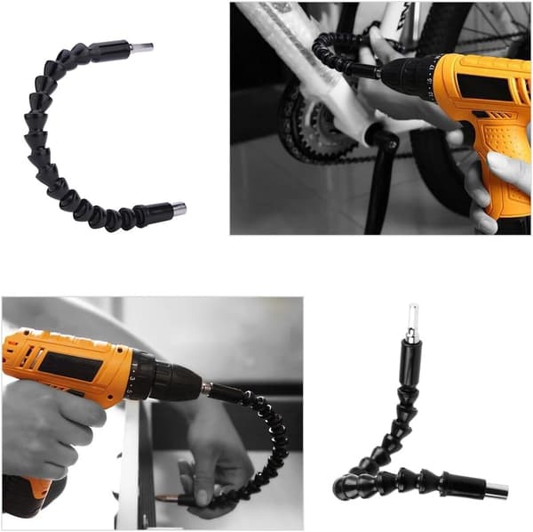Universal fleksibel akselbitstøtte fleksibel bitadapter 1/4 \"Sh
