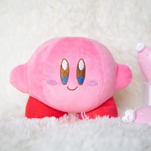 2PCS Kirby Plyschdocka Leksak Present - Little Buddy Kirby Äventyr, Kul