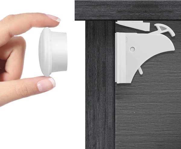Babyskapslås (10 låser + 2 nøkler), barnesikring