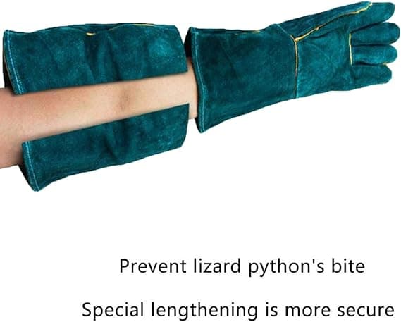 Djurskötselhandskar bitsäkra, 60 cm hållbara bitsäkra handskar