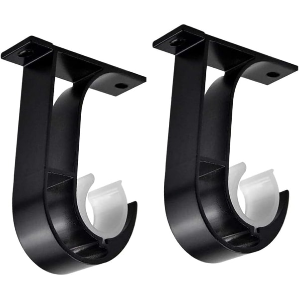 Black Aluminum Curtain Support Frame It can be used in bathrooms,