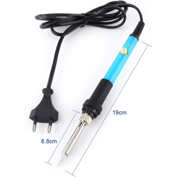 60W 220V Electric Soldering Iron Gun, Adjustable Temperature Elec