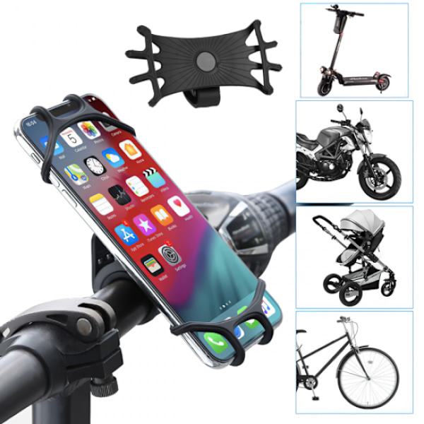 Mobiltelefonhållare för Elsparkcykel, Cykel, Barnvagn, Motorcykel