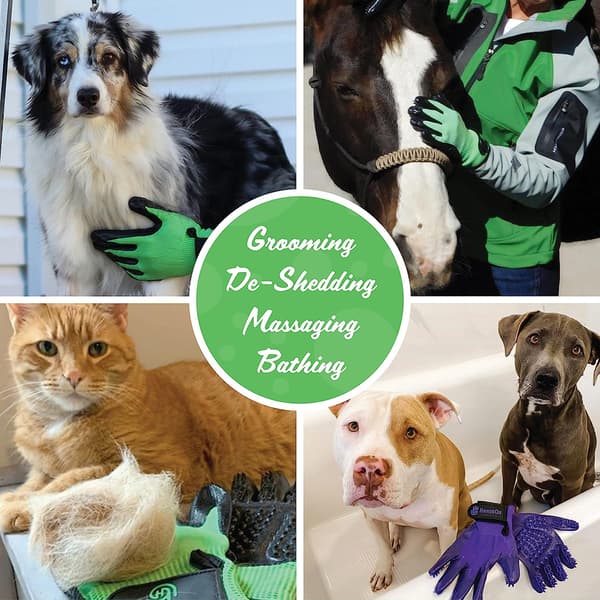 Pet Grooming Handsker - #1, Prisvindende Hverdagspelsfjerner