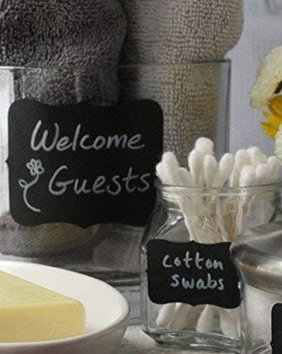 6pacs Premium Chalkboard Labels Bulk  - Diskmaskinssäkra Chalk Boa