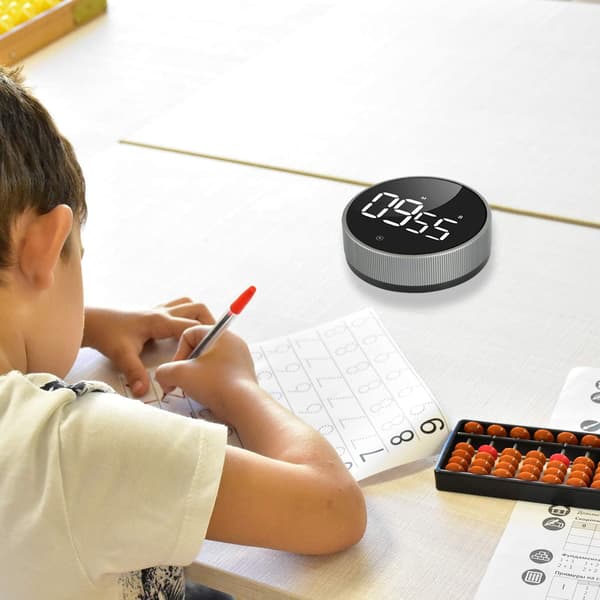 3 tommer lærer klasse timer, stor magnetisk digital køkken timer,