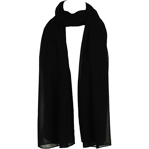Chiffon-sjal Transparent Sjal for Kvinner - Kvinnesjal - Sjal - Bl